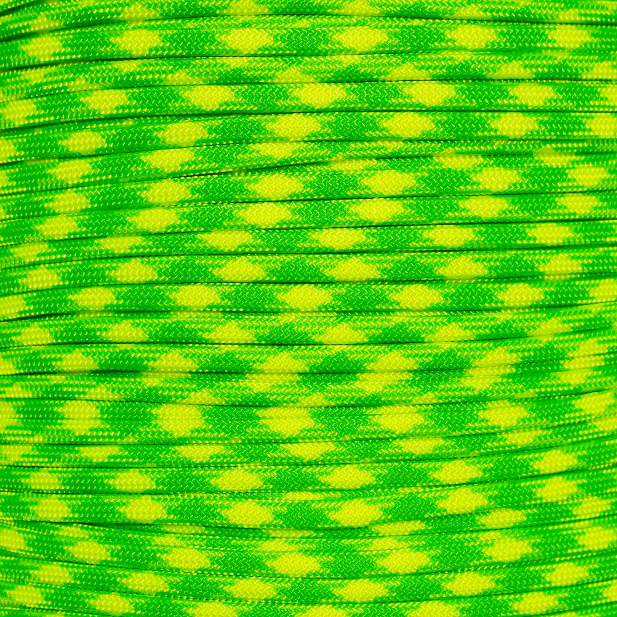 Yellow 50 Feet PARACORD PLANET 10 20 25 50 100 Foot Hanks and 250 1000 Foot Spools of Parachute 550 Cord Type III 7 Strand Paracord